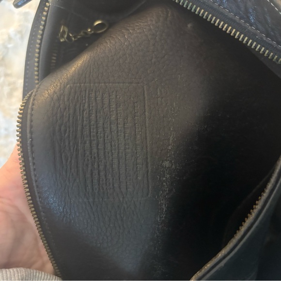 COACH Vintage Black Leather Soho Rivington 4141 Shoulder Bucket Bag Made in USA - Picture 4 of 6